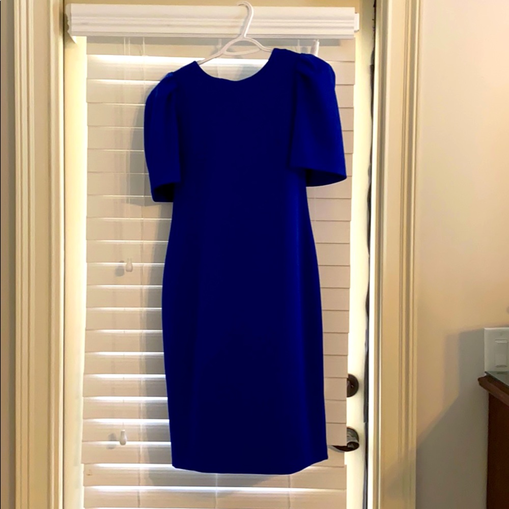 Calvin Klein dress - never worn royal/navy blue.